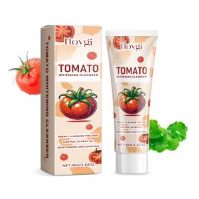 Hoygi Tomato Cleanser Gently Cleans Skin Pores Refreshing Oil Control Moisturizing Skin Cleanser (Option: 80g-100g-6.14*1.57*1.57inch)