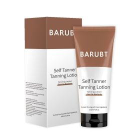 Sunbathing Natural Tanning Body Lotion Cream 222ml Quick Tan Long-lasting Color Moisturizing and Hydrating (size: DZ1839-02)