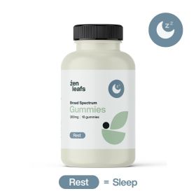 Broad Spectrum CBD Gummies for Sleep (Dosages: 300mg, Benefit: Rest)